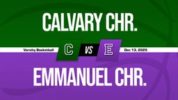 12/12 Highlights @ Emmanuel Chr.