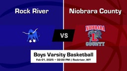 Niobrara County vs Rock River Boys Varsity Basketball Game Recap