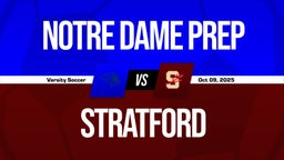 10/9 Highlights vs Notre Dame Prep