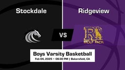 Ridgeview Boys Varsity Basketball Team Highlight