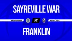 10/10 Highlights vs Sayreville War