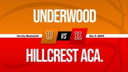 12/2 Highlights vs Underwood