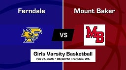 Mount Baker vs Ferndale Girls Varsity Basketball Game Recap