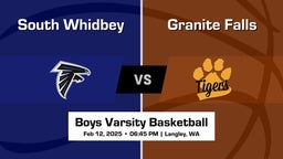 Granite Falls vs South Whidbey Boys Varsity Basketball Game Recap