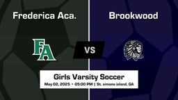 Brookwood vs Frederica Aca. Girls Varsity Soccer Game Recap