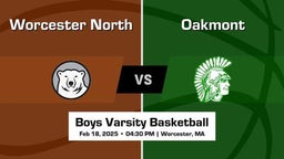 Oakmont vs Worcester North Boys Varsity Basketball Game Recap