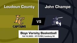 John Champe vs Loudoun County Boys Varsity Basketball Game Recap