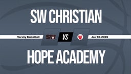 01/13 Highlights vs SW Christian
