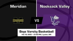 Nooksack Valley vs Meridian Boys Varsity Basketball Game Recap