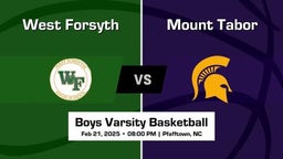 Mount Tabor Boys Varsity Basketball Team Highlight