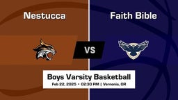Faith Bible Boys Varsity Basketball Team Highlight