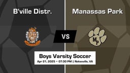 Manassas Park Boys Varsity Soccer Team Highlight