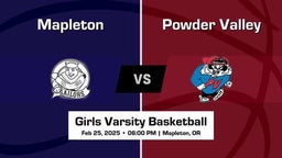 Mapleton Girls Varsity Basketball Team Highlight