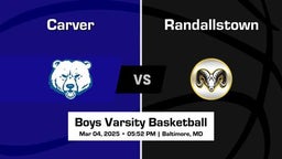 Carver Boys Varsity Basketball Team Highlight