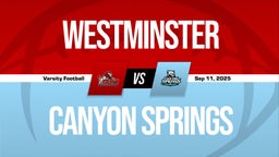 09/11 Highlights vs Westminster