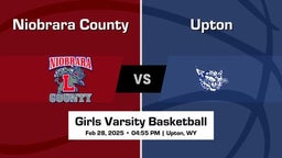 Upton vs Niobrara County Girls Varsity Basketball Game Recap