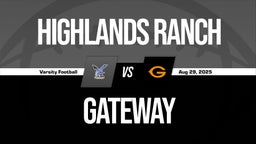 08/29 Highlights vs Highlands Ranch