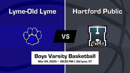 Hartford Public vs Lyme-Old Lyme Boys Varsity Basketball Game Recap