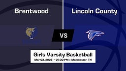 Lincoln County Girls Varsity Basketball Team Highlight