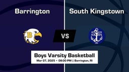 South Kingstown Boys Varsity Basketball Team Highlight
