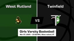 Twinfield vs West Rutland Girls Varsity Basketball Game Recap