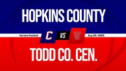 08/29 Highlights @ Todd Co. Cen.