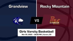 Rocky Mountain vs Grandview Girls Varsity Basketball Game Recap