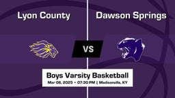 Dawson Springs vs Lyon County Boys Varsity Basketball Game Recap