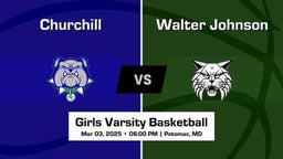 Walter Johnson Girls Varsity Basketball Team Highlight