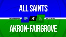09/18 Highlights vs All Saints