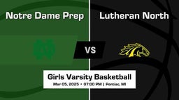 Notre Dame Prep Girls Varsity Basketball Team Highlight