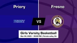 Fresno vs Priory Girls Varsity Basketball Game Recap