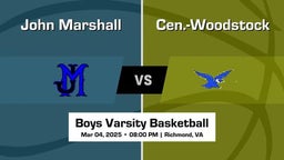 Cen.-Woodstock Boys Varsity Basketball Team Highlight