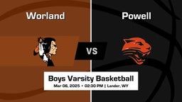 Powell vs Worland Boys Varsity Basketball Game Recap