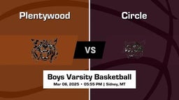 Circle vs Plentywood Boys Varsity Basketball Game Recap