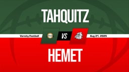 08/21 Highlights vs Tahquitz