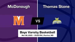 McDonough Boys Varsity Basketball Team Highlight