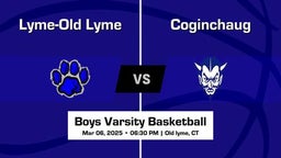 Coginchaug vs Lyme-Old Lyme Boys Varsity Basketball Game Recap