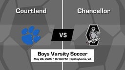 Chancellor vs Courtland Boys Varsity Soccer Game Recap