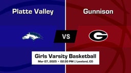 Gunnison Girls Varsity Basketball Team Highlight