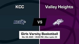 Valley Heights vs KCC Girls Varsity Basketball Game Recap