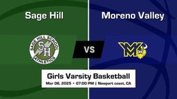 Sage Hill Girls Varsity Basketball Team Highlight