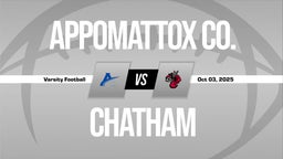 10/3 Highlights vs Appomattox Co.