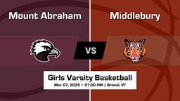 Middlebury vs Mount Abraham Girls Varsity Basketball Game Recap