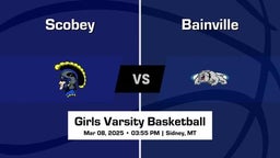 Bainville vs Scobey Girls Varsity Basketball Game Recap