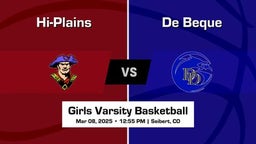 De Beque vs Hi-Plains Girls Varsity Basketball Game Recap