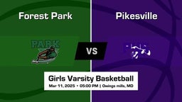 Pikesville vs Forest Park Girls Varsity Basketball Game Recap