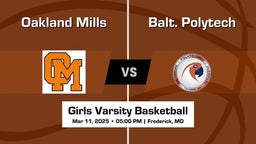 Balt. Polytech Girls Varsity Basketball Team Highlight