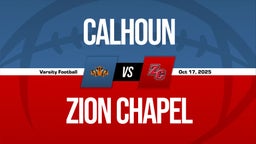 10/17 Highlights vs Calhoun