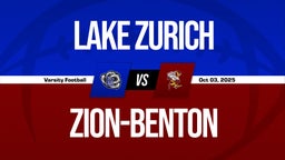 10/3 Highlights vs Lake Zurich